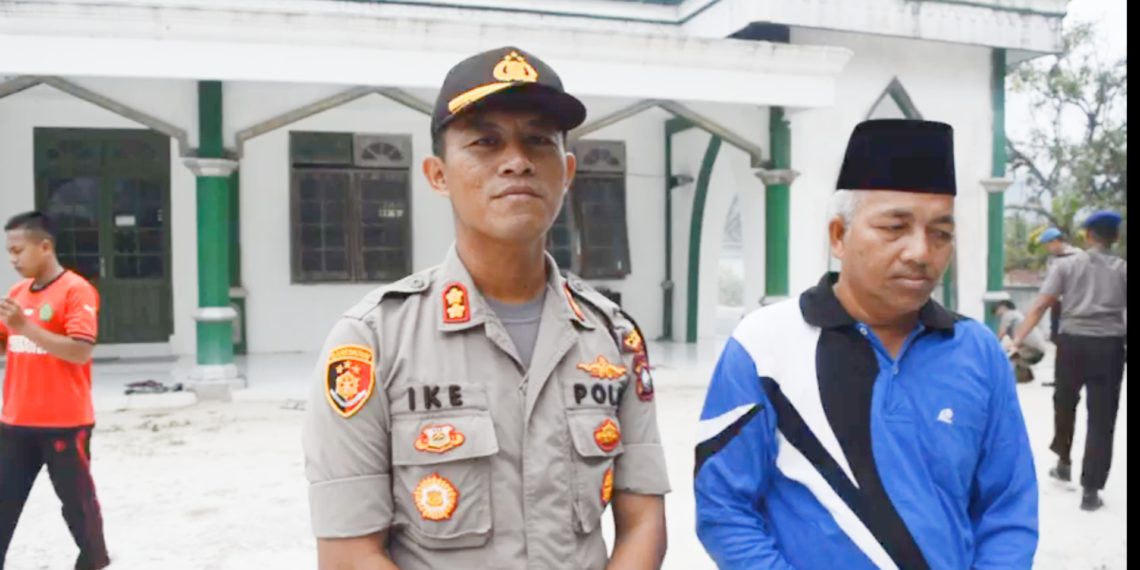 Hadapi Isyu Covid-19, Polres Natuna Sosialisasi & Baksos Kesehatan Lingkungan