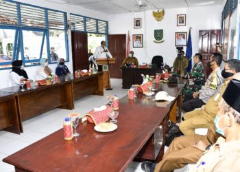 Kunjungi Kecamatan-kecamatan, Hamid Rizal Sosialisasi dan Tinjau Kesiapan Penanganan Covid – 19