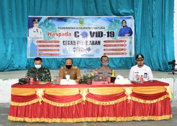 Kunker ke Bunguran Barat, Bupati Hamid Rizal Ingatkan Serangan Covid-19 Tidak Pandang Bulu