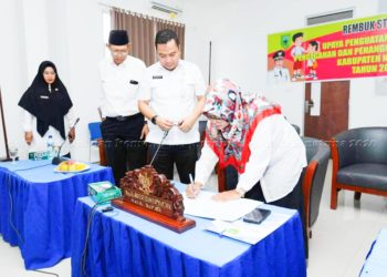 Wakil Bupati Natuna Gelar Video conference Rembuk Stunting Tingkat Kabupaten Natuna Tahun 2020