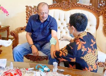Pulang ke Natuna, Bupati dan Rombongan Jalani Rapid Test 