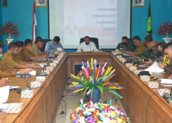 Bupati Natuna Pimpin Rapat Panitia Peringatan HUT Kemerdekaan RI ke-75