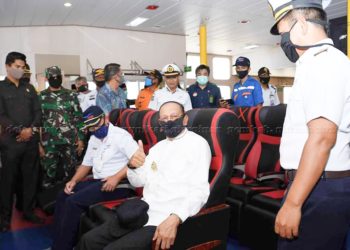 Kapal Roro KMP Bahtera Nusantara 01 Layari Rute Natuna, Harapkan Perekonomian Masyarakat Kembali Bangkit