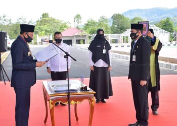 Hendra Kusuma Resmi Jabat Sekda Natuna