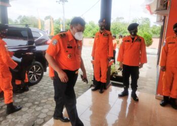 Kunjungi Natuna, Kapusdatin Basarnas RI Tinjau Alat ITE dan Alut Penyelamatan Milik KPP Natuna