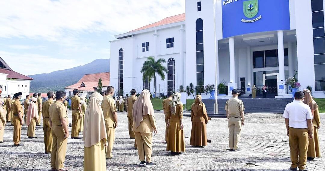 Songsong Pilkada Serentak, ASN Natuna Gelar Apel Bersama Ikrar Netralitas