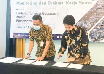 Teken Kerjasama Bersama BIG, Data Geospasial Dapat Menjadi Acuan Bagi Pembangunan