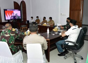 Presiden RI Beri Pengarahan secara Virtual terkait Pengendalian Kebakaran Hutan dan Lahan Tahun 2021