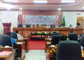 DPRD Gelar Paripurna Penetapan Bupati dan Wakil Bupati Natuna Terpilih