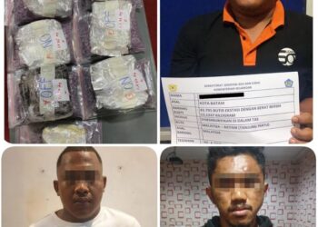 Subdit Narkotika Direktorat Jenderal Bea dan Cukai Tipe B Batam, Dan Bareskrim Mabes Polri Gagalkan Upaya Penyelundupan Ekstasi senilai 9 Miliar