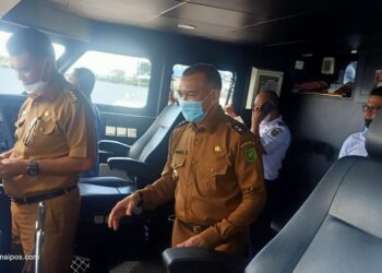 Tangani Covid_19, Hari Ini Bupati dan Wakil Bupati Natuna Kembali Kunjungi dan Sisir Kecamatan-kecamatan