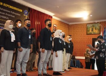 Wan Zuhendra Kukuhkan Pengurus HIMKA Periode 2021-2024 di Tanjungpinang