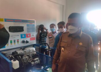 Diduga Ada Pengadaan Alat Praktek Otomotif Bekas Dibalik Peresmian USB SMK Negeri 1 Bunguran Timur Laut