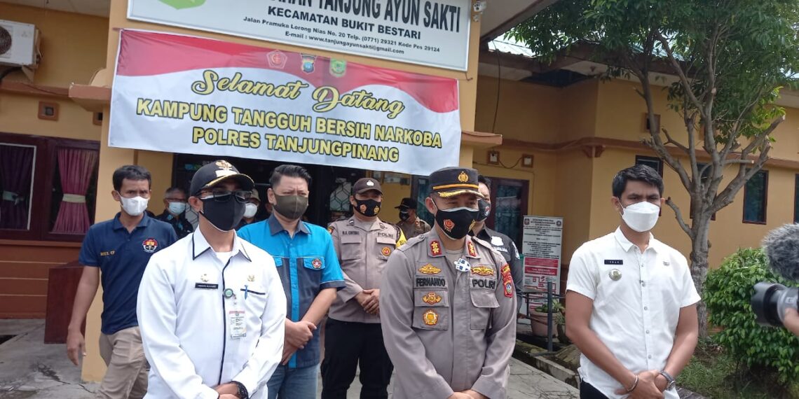 Kelurahan Tanjung Ayun Sakti Miliki Kampung Tangguh Narkoba