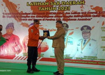 Ikuti Prokes Covid-19, Wabup KKA Wan Zuhendra Resmikan Rakorsarda dan Latsarda KPP Basarnas Natuna