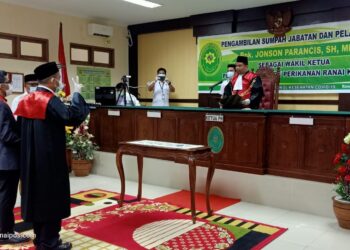 Wakil Ketua PN Perikanan Ranai Kelas II Resmi Dijabat Jonson Parancis, SH, MH