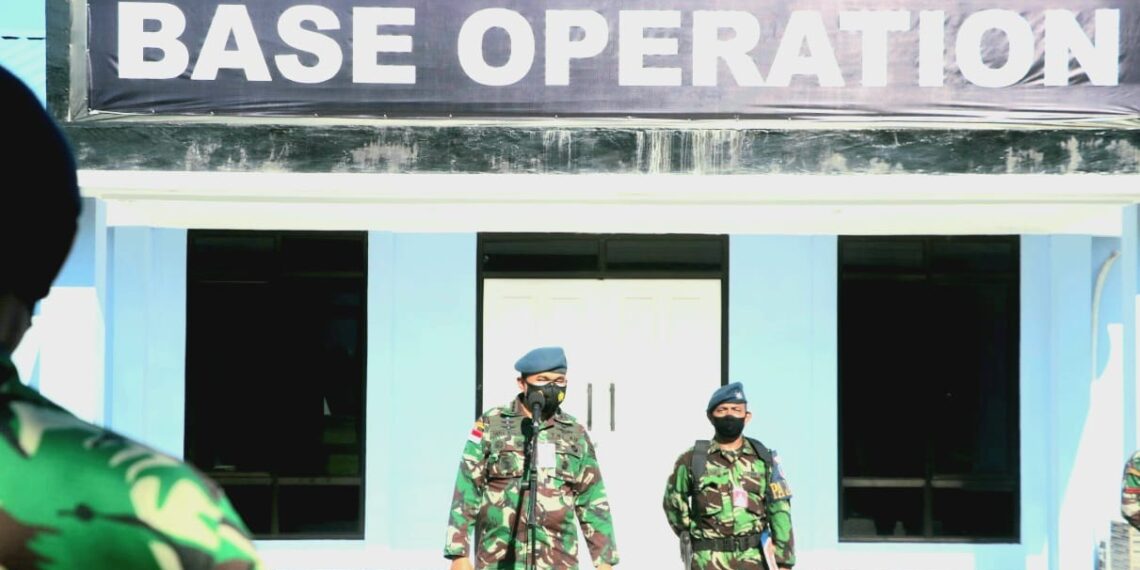 Danlanud RSA Launching Aplikasi Absensi Digitalisasi SIP RSA di Lanud RSA