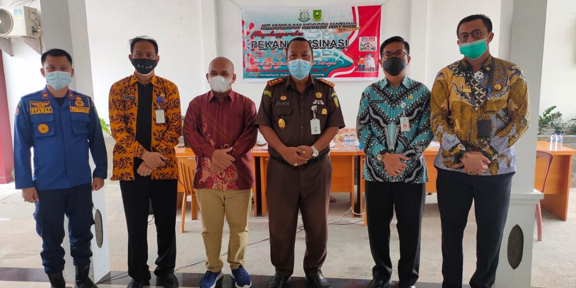 Ketua Komisi I DPRD Natuna, Wan Arismunandar, Apresiasi Kejaksaan Laksanakan Vaksin Masal