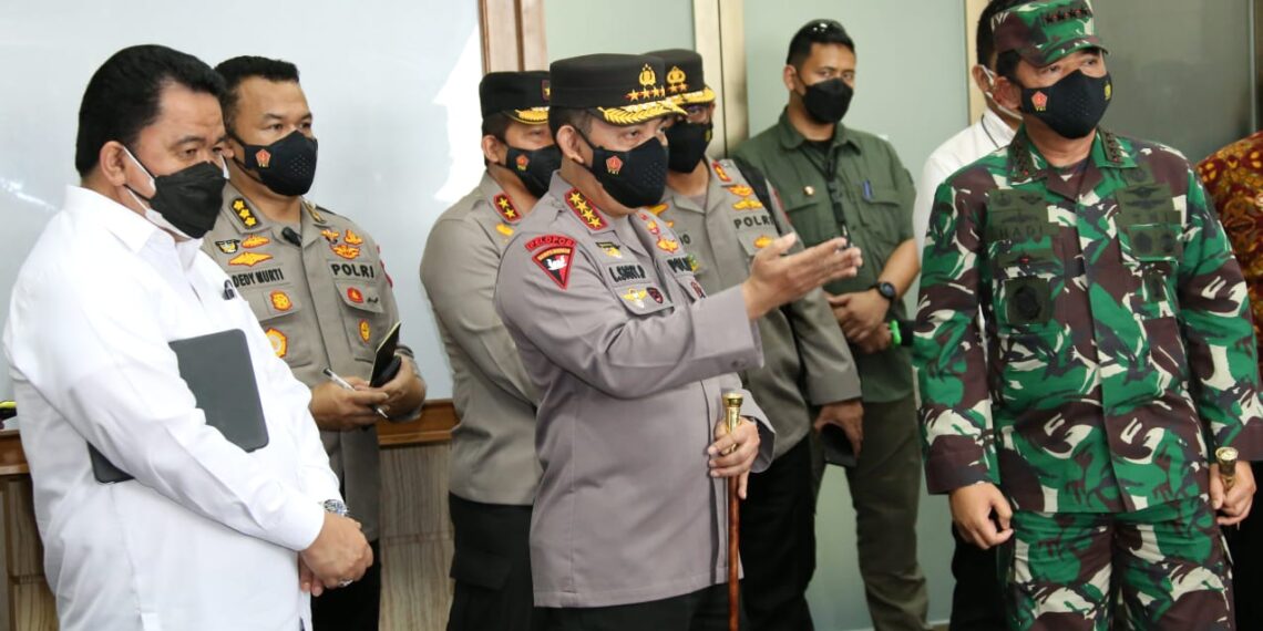 Kapolri Minta Forkopimda Sumbar Perkuat Strategi Mitigasi Covid-19 di Sektor Ekonomi Warga 