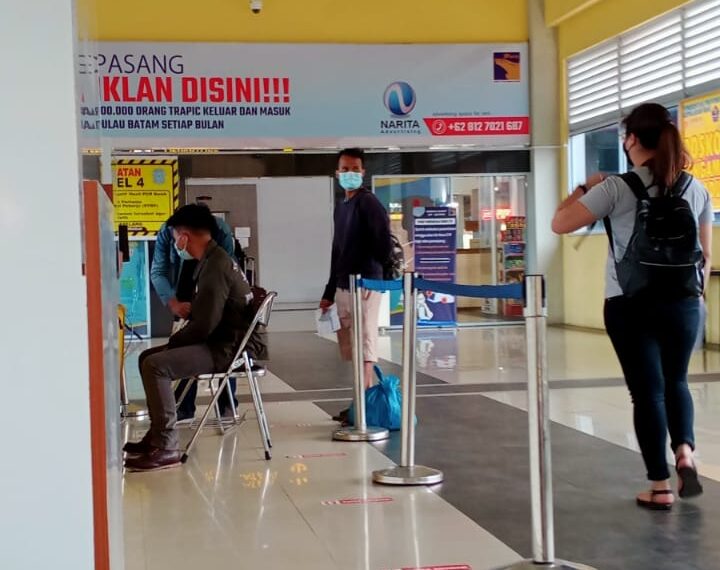 Tanjungpinang, Zona Orange Antigen Masih diberlakukan Bagi Penumpang