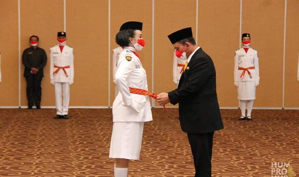 Gubernur Kepri Kukuhkan 36 Pelajar Menjadi Paskibraka Provinsi Kepulauan Riau Tahun 2021