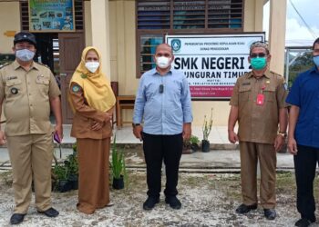 Hadiri Undangan, Ketua Komisi I DPRD Natuna Tinjau SMKN 2 Bunguran Timur