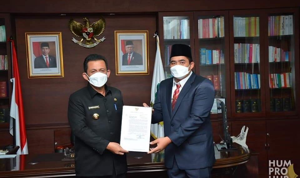 Roby Kurniawan Resmi di Lantik Plt. Bupati Bintan