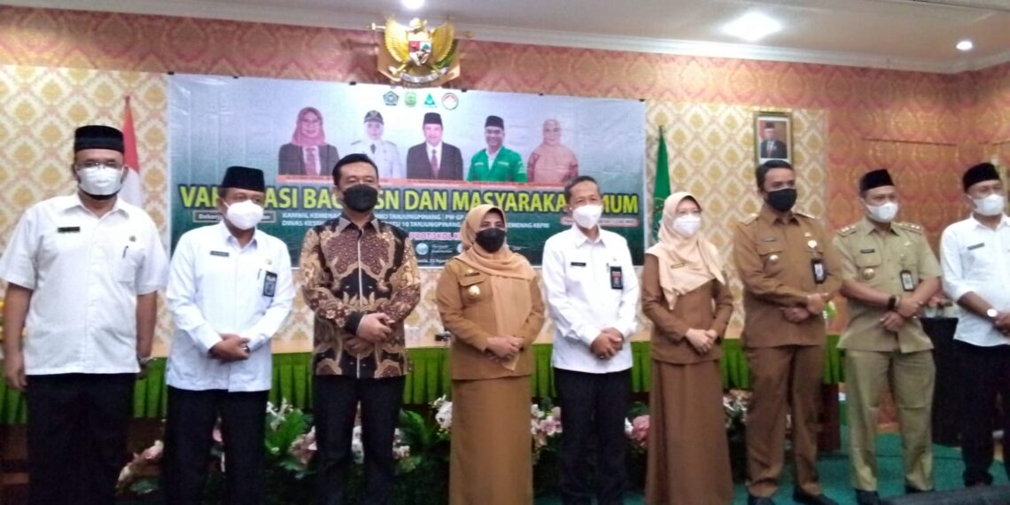 Kanwil Kemenag Provinsi Kepri Gelar Vaksinasi Bagi ASN dan Masyarakat