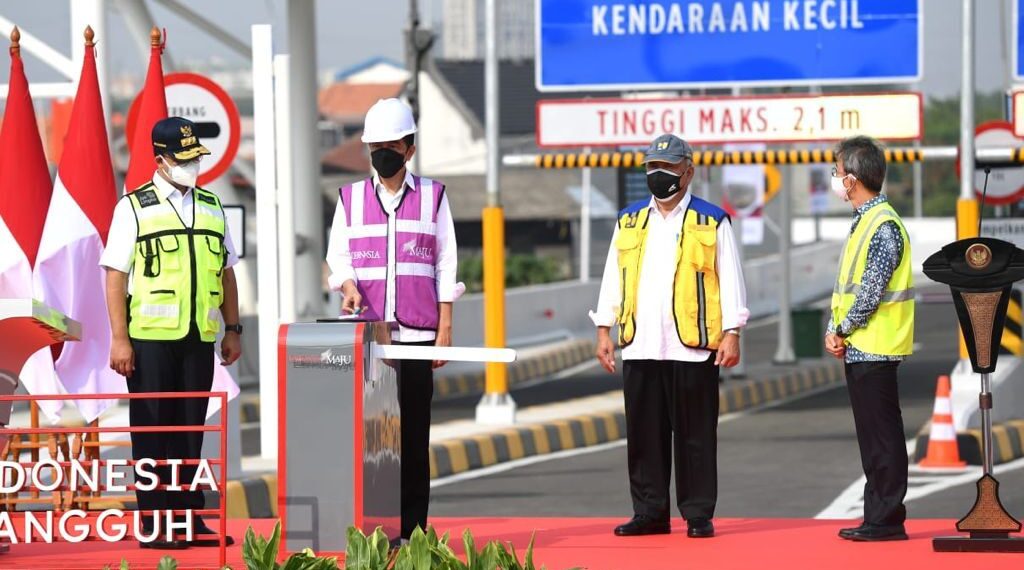 Presiden Resmikan Jalan Tol Dalam Kota Segmen Pulo Gebang-Kelapa Gading