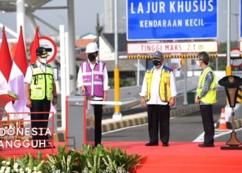 Presiden Resmikan Jalan Tol Dalam Kota Segmen Pulo Gebang-Kelapa Gading
