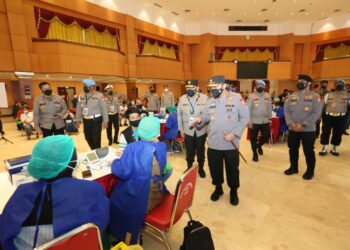 Kapolri Ajak Semua Angkatan Akpol Mempercepat Vaksinasi