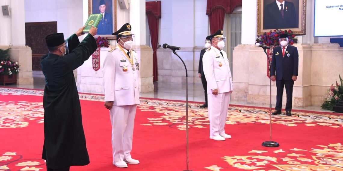 Presiden Lantik Gubernur dan Wakil Gubernur Kalimantan Selatan Masa Jabatan 2021-2024