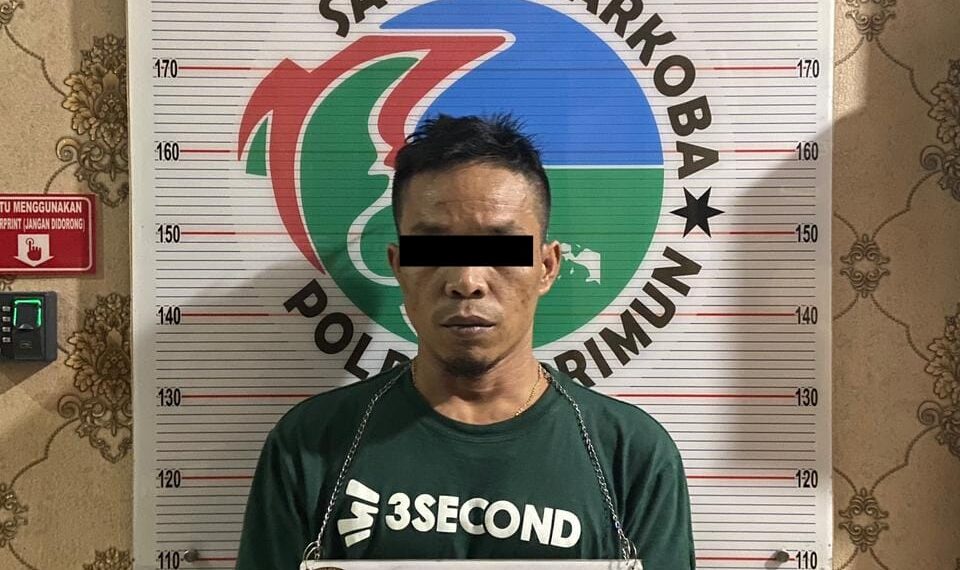 Polres Karimun Berhasil Cokok Tiga Pemilik Sabu dan Estasi di Sei Raya Meral.