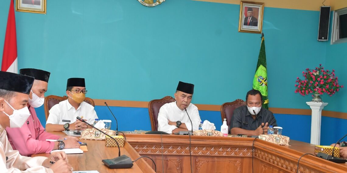 Sukses Memperingati HUT RI Ke-76 Bupati Natuna Pimpin Langsung Pembubaran Panitia