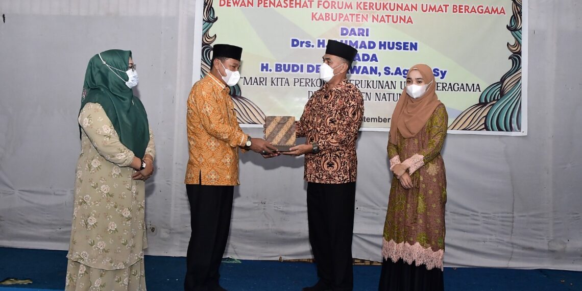 Bupati Natuna Hadiri Pisah Sambut Penasehat FKUB Natuna