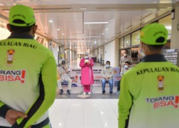 Wagub Marlin, Berharap Tim Futsal Kepri Dapat Membawa Medali pada PON XX Papua.