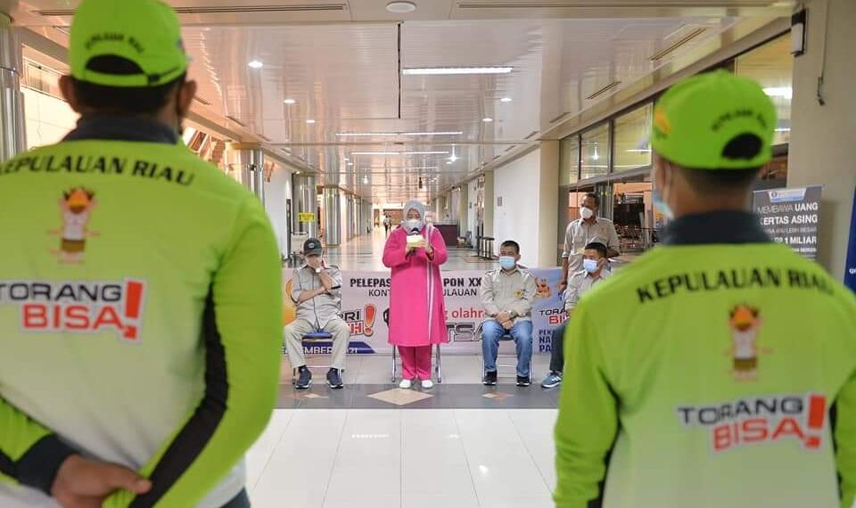 Wagub Marlin, Berharap Tim Futsal Kepri Dapat Membawa Medali pada PON XX Papua.