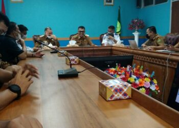 Kunjungi Natuna, Tim PFKKI Kemenhub RI Paparkan Rencana Pembangunan Pelabuhan Samudra.