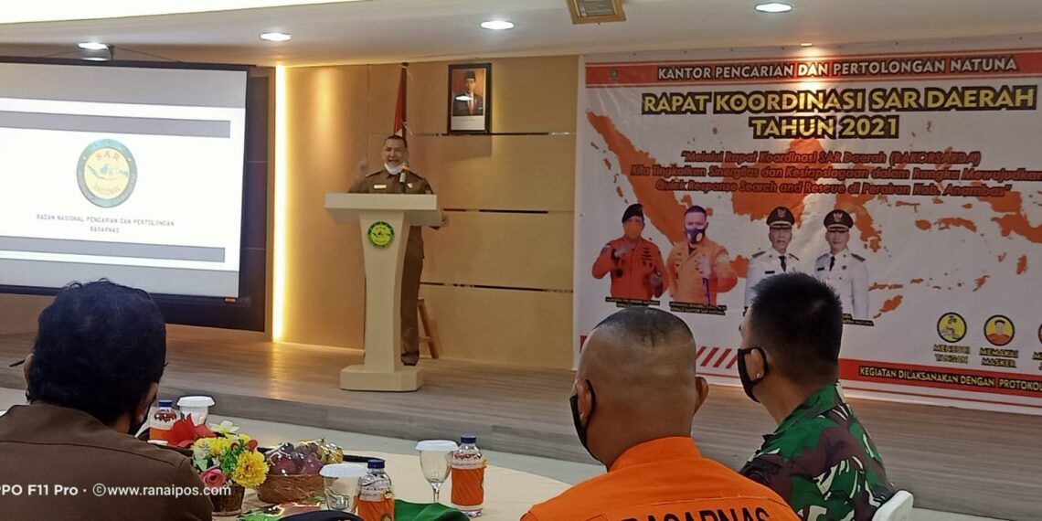 Wakil Bupati Natuna Rodhial Huda, Tugas Pencarian dan Pertolongan (SAR) Menjadi Tanggung Jawab Bersama.