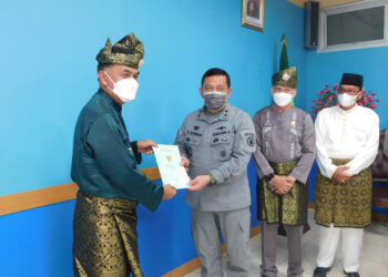 Bakamla RI Terima Hibah Tanah 2 Hetar dari Pemkab Natuna.