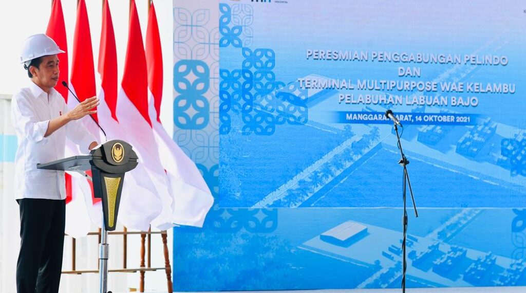 Presiden Resmikan Terminal Multipurpose Wae Kelambu Pelabuhan Labuan Bajo