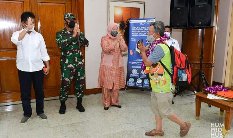 Wagub Kepri dan Walikota Batam, Sambut Kedatagan Kontingen PON XX Papua.