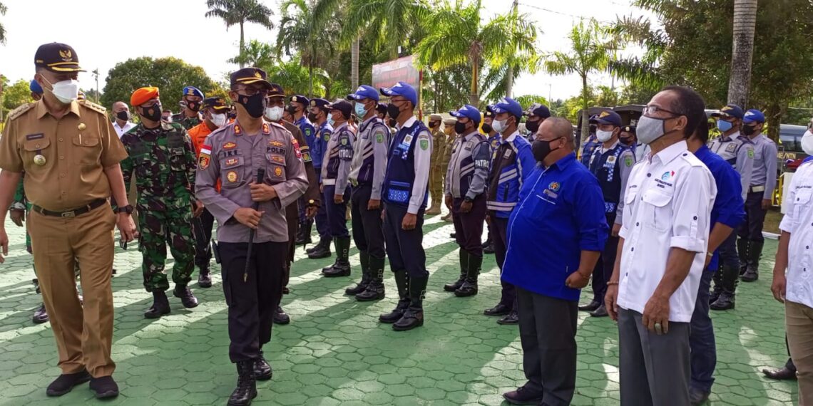 Bupati Pimpin Apel Siaga Bencana di Mapolres Natuna