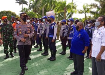 Bupati Pimpin Apel Siaga Bencana di Mapolres Natuna