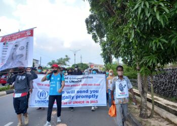 Ratusan Warga Afganistan Ujuk Rasa Lagi, Merasa Disandera Oleh UNHCR