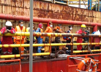Sumber Cahaya Asal Natuna Mengalami Kecelakaan Laut, 15 Crew Selamat