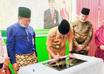 Bupati Natuna Resmikan Penggunaan Gedung Lumbung Pangan Bunguran Selatan