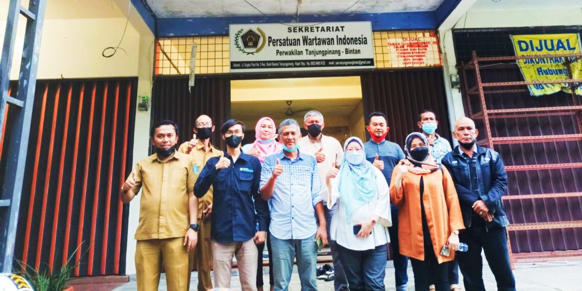 Kemenkominfo RI Berkunjung ke Seketariat PWI Tanjungpinang – Bintan