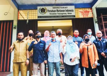 Kemenkominfo RI Berkunjung ke Seketariat PWI Tanjungpinang – Bintan