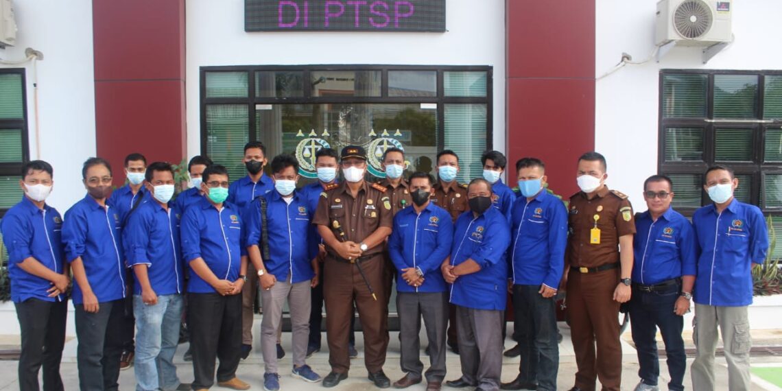 Kajari Natuna Sambut Baik Kunjungan Silaturahmi PWI Natuna